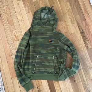Aviator nation camo ninja hoodie